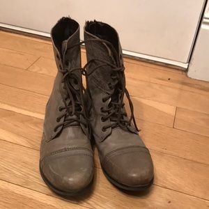 Steve Madden combat boots